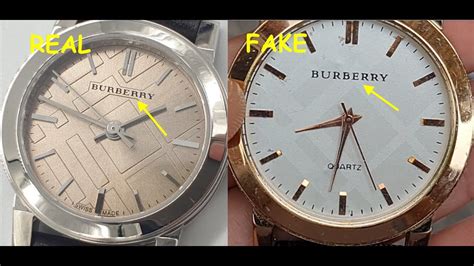 replica burberry wstch|Burberry watch real vs fake. How to spot fake Burberry wrist .